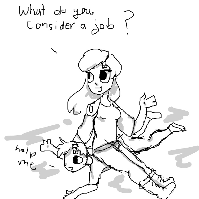  - Online Drawing Game Comic Strip Panel by booboobear