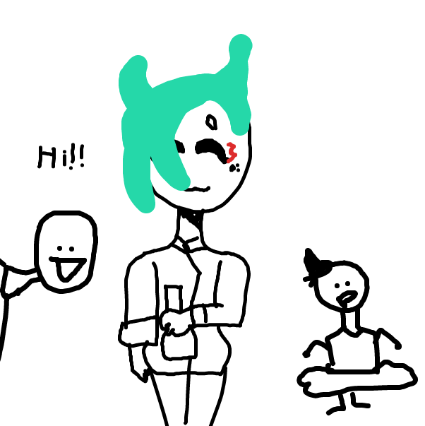 ljhh - Online Drawing Game Comic Strip Panel by A-wild-polen