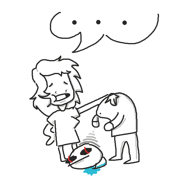 Drawing in Friggered by St Anger