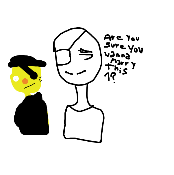 Drawing in Pirate Wedding by A-wild-polen