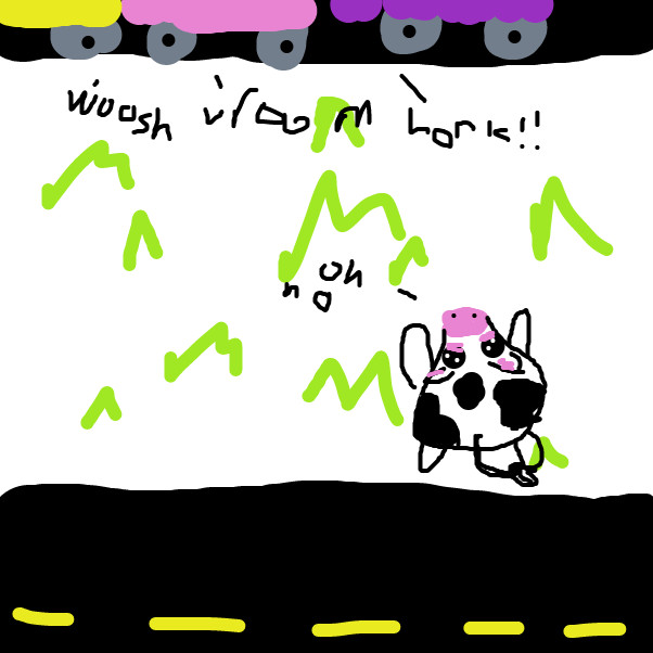 Drawing in moo by kitten