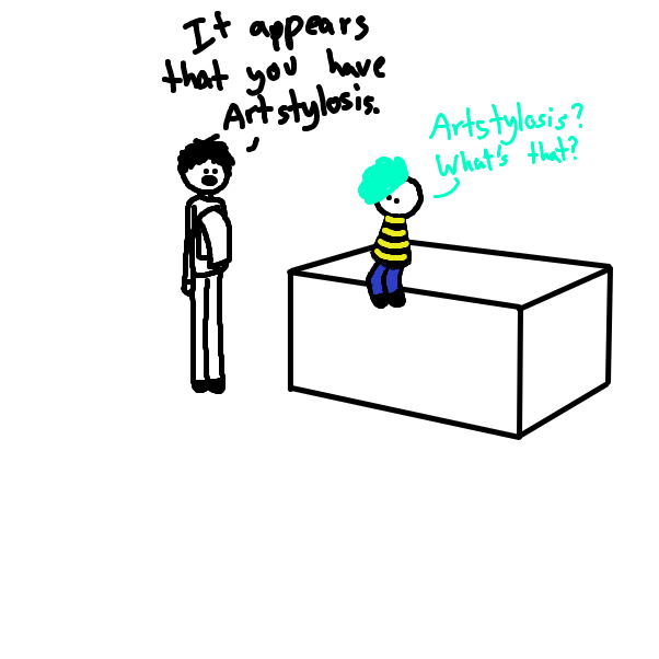 Drawing in Another case of Artstylosis! by ItzAki