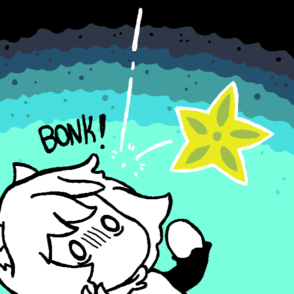bonk - Online Drawing Game Comic Strip Panel by Cheddar Teeth
