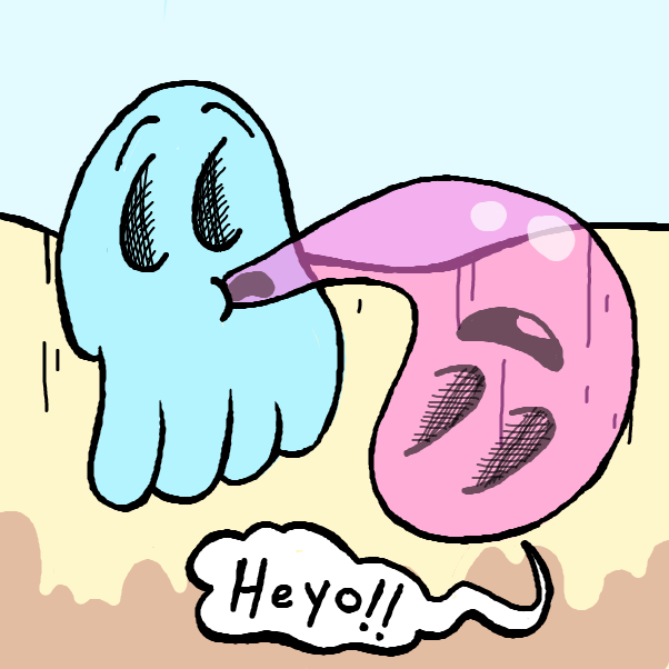 Drawing in Oh Well by Cheddar Teeth