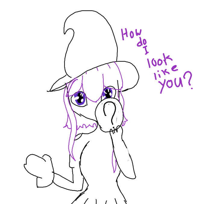 Drawing in Ask Mystery anything II by lucid