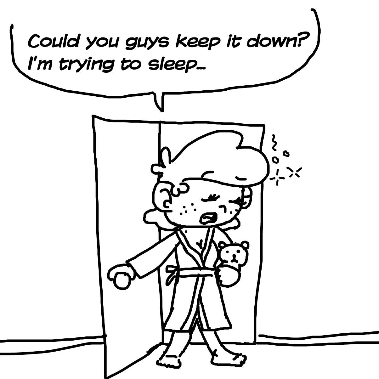  - Online Drawing Game Comic Strip Panel by CherryFlavored