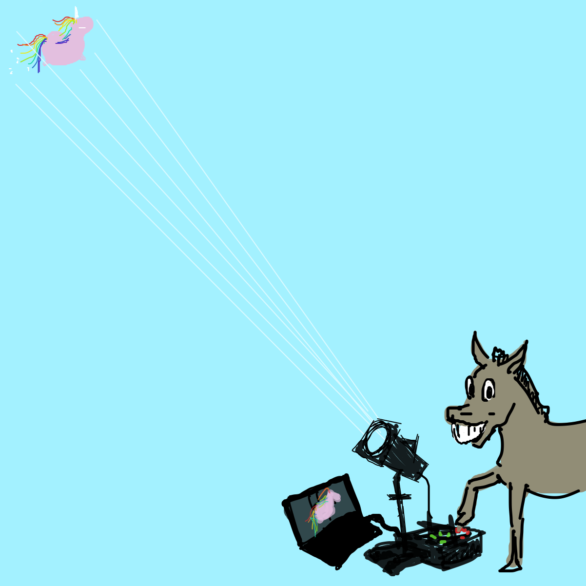 Drawing in Magical by Scribbledabble