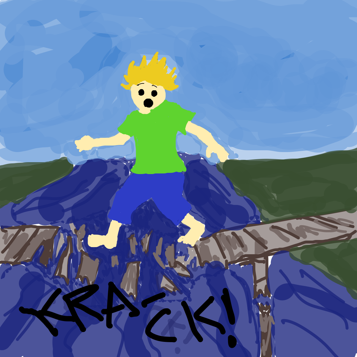 Drawing in Frick by Scribbledabble