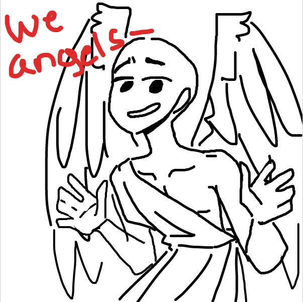 Drawing in Finish these Lyrics  by RandomDoodler