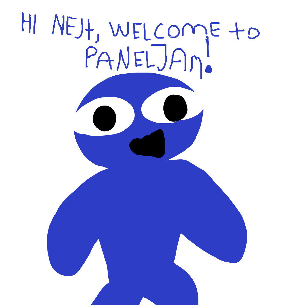 Drawing in Hello, I'm TOTALLY new to paneljam by EvanIsHere