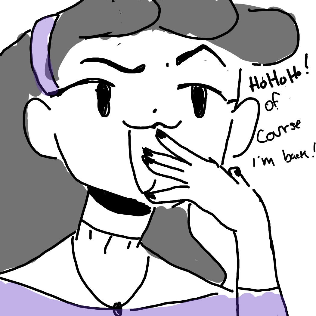 I just wanted to draw the hohoho laugh - Online Drawing Game Comic Strip Panel by Rednightlights