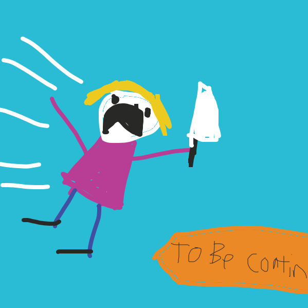  - Online Drawing Game Comic Strip Panel by Drawception guy