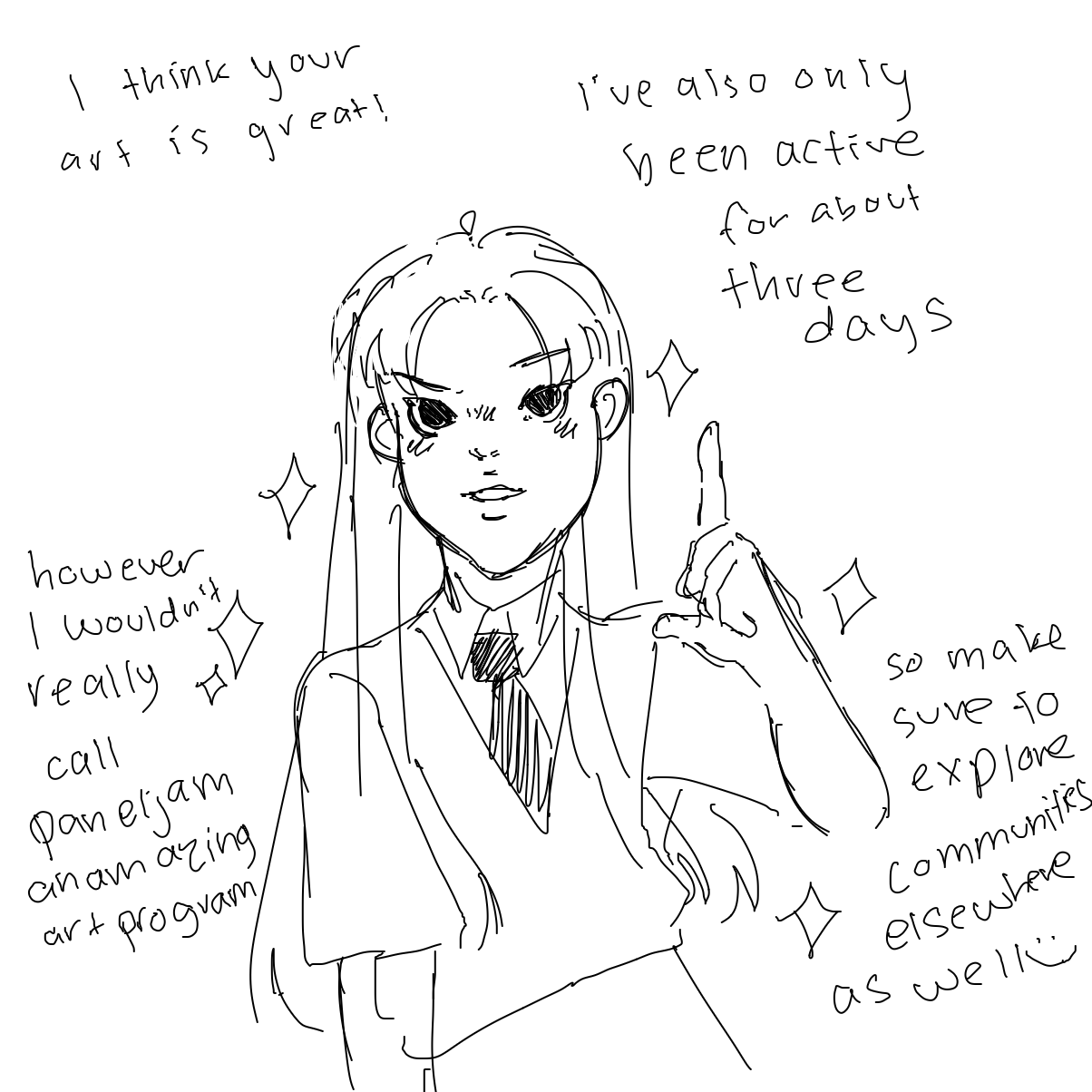  - Online Drawing Game Comic Strip Panel by beau