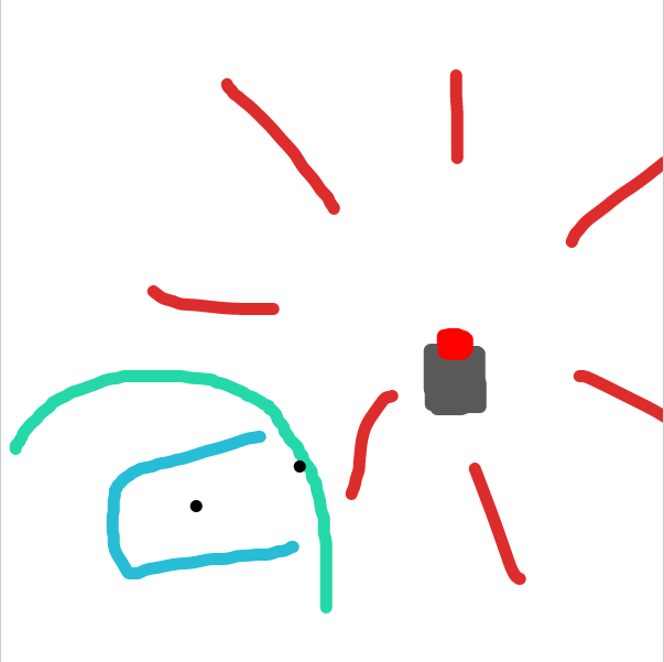 the button! - Online Drawing Game Comic Strip Panel by Nejt