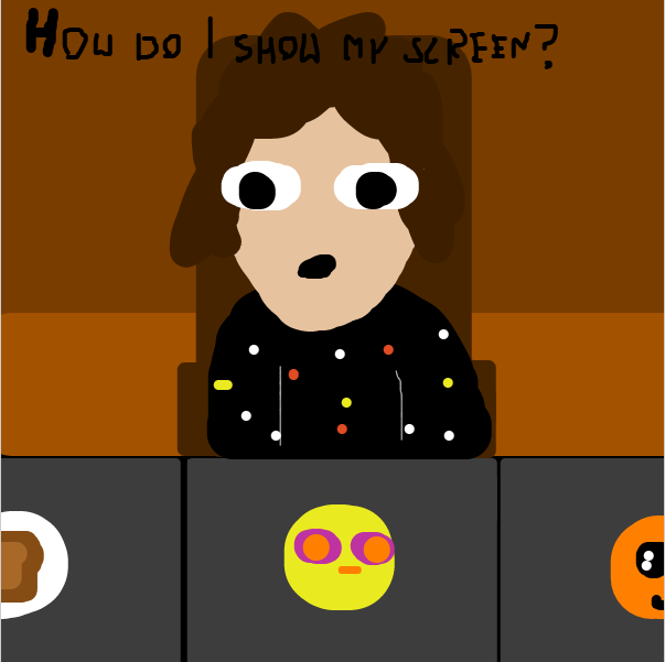 Drawing in Drawing this during online class by Nejt