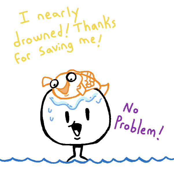 that was close - Online Drawing Game Comic Strip Panel by Cheddar Teeth