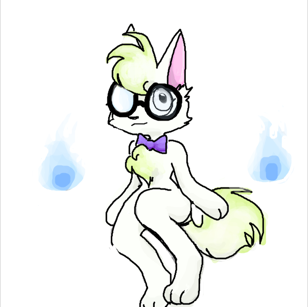 Drawing in wisp  by RandomDoodler