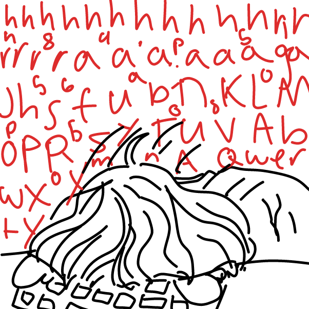 Drawing in lol by LilyReef