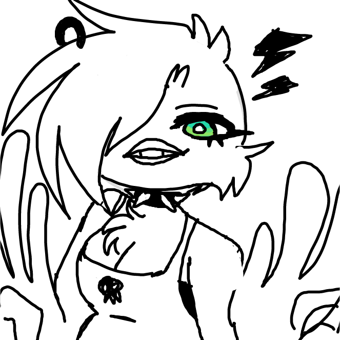 Drawing in Chicken Punx by gameoverdude