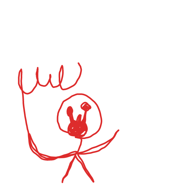 Drawing in draw a story with only one line by Mr. Mint