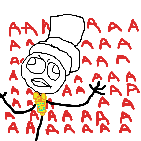 Reginald The Toppat leader is screaming. - Online Drawing Game Comic Strip Panel by Metakniiite1thebatle