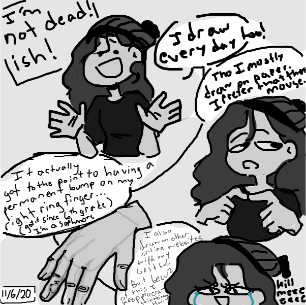 Drawing in did paneljam die? by RandomDoodler