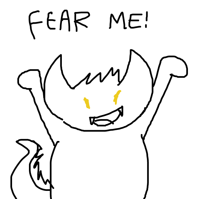 Drawing in The Cave Monster by SeanTrunks