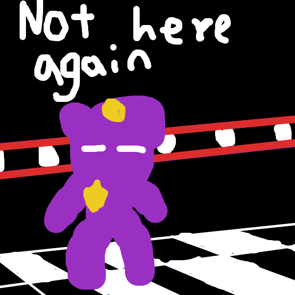 Purple guy comes back in FNAF 2. - Online Drawing Game Comic Strip Panel by Metakniiite1thebatle