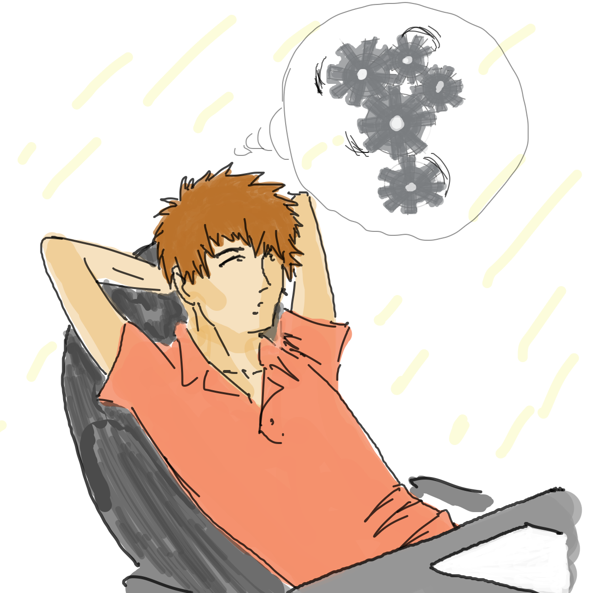  - Online Drawing Game Comic Strip Panel by Scribbledabble