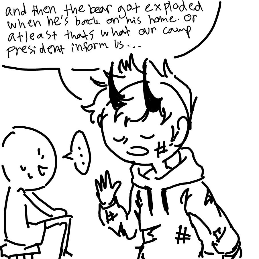 Drawing in I have returned by unyu