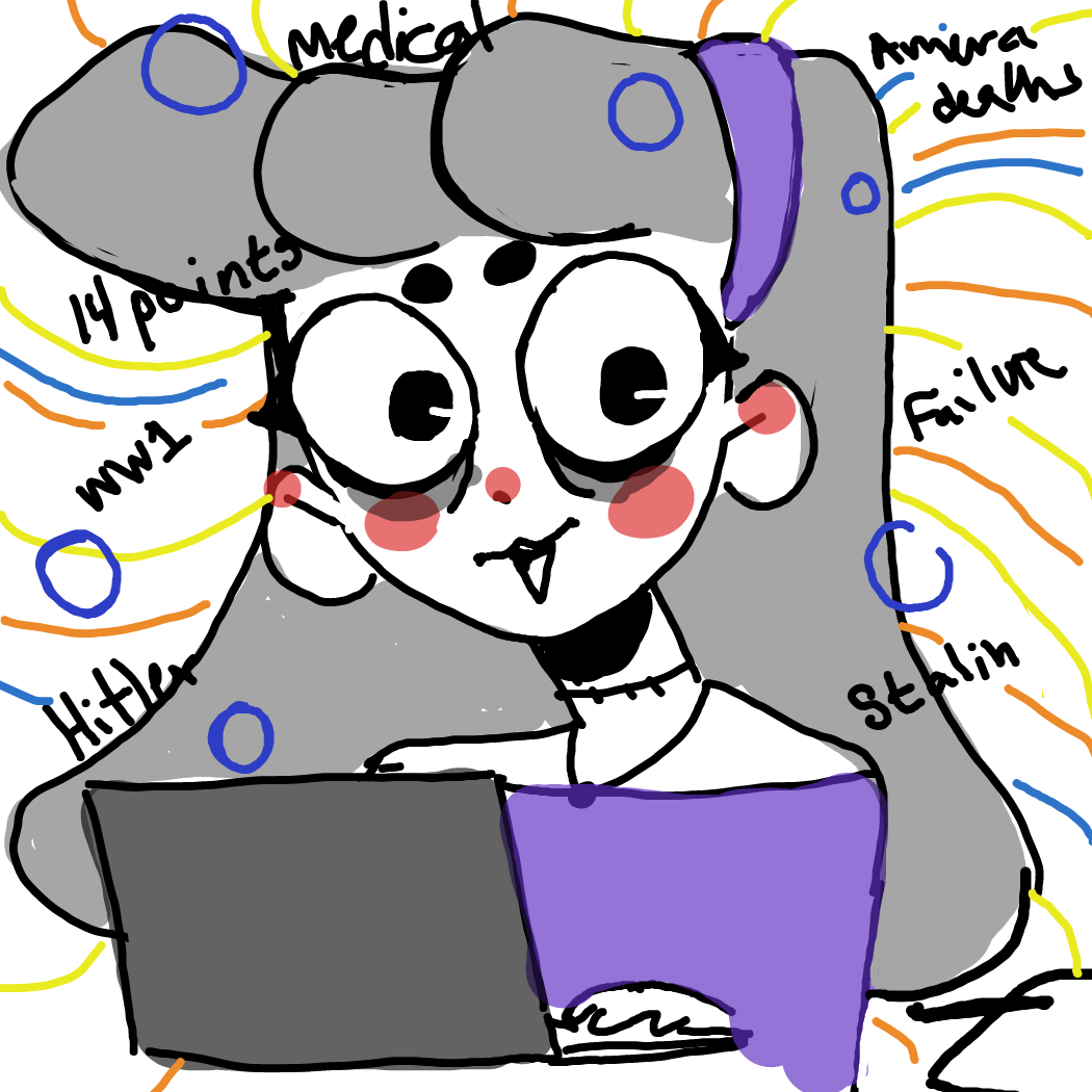 History do be making it... - Online Drawing Game Comic Strip Panel by Rednightlights