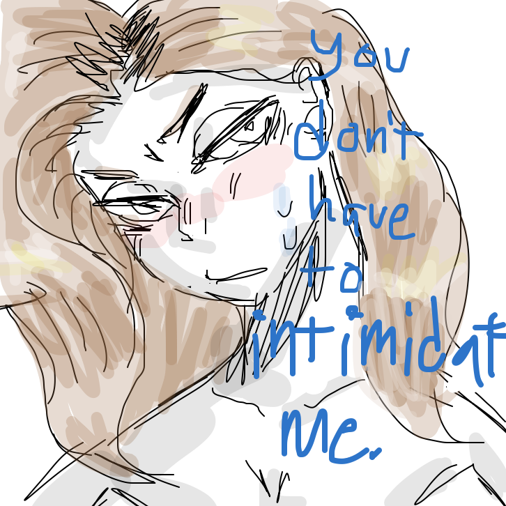 intimidat :| - Online Drawing Game Comic Strip Panel by rawrwhy 