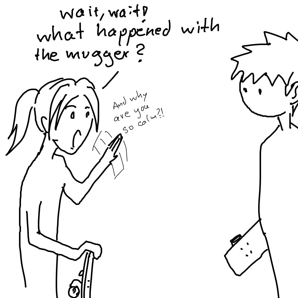  - Online Drawing Game Comic Strip Panel by Scribbledabble