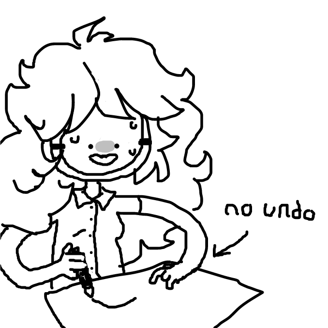 Drawing in me after drawing on paper by 6Finite