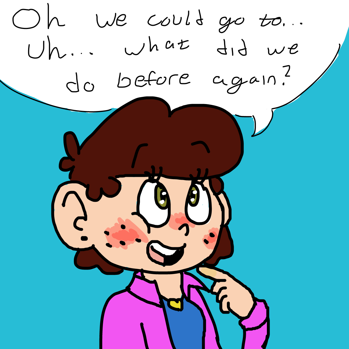  - Online Drawing Game Comic Strip Panel by CherryFlavored