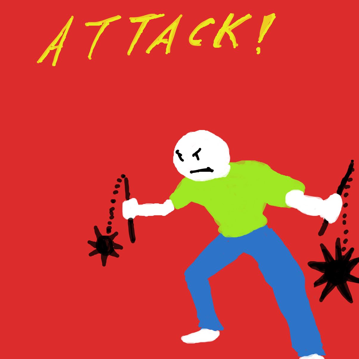  - Online Drawing Game Comic Strip Panel by Scribbledabble