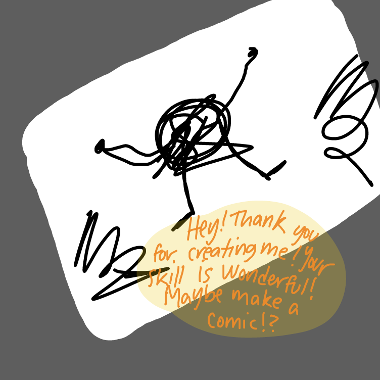  - Online Drawing Game Comic Strip Panel by 0993