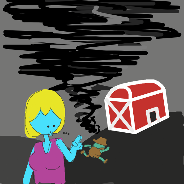 Drawing in Tornado by St Anger