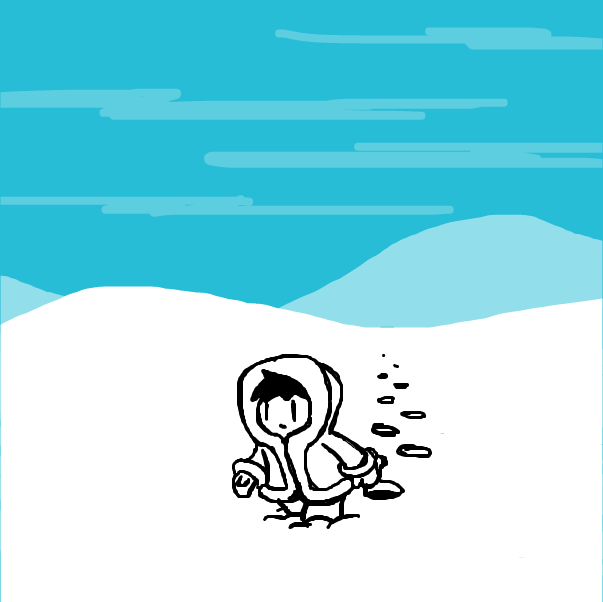 Drawing in Snow Walk by SeanTrunks