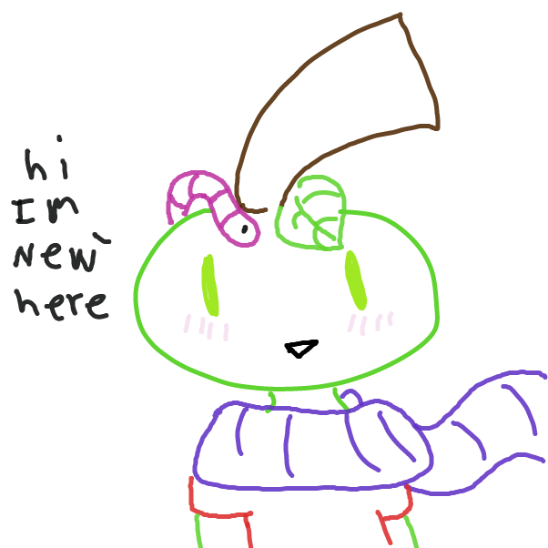 Drawing in hi I'm new by neon light