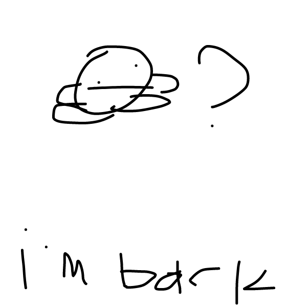 Answer me; how long was I gone? It can be a joke answer! - Online Drawing Game Comic Strip Panel by kirbfan100