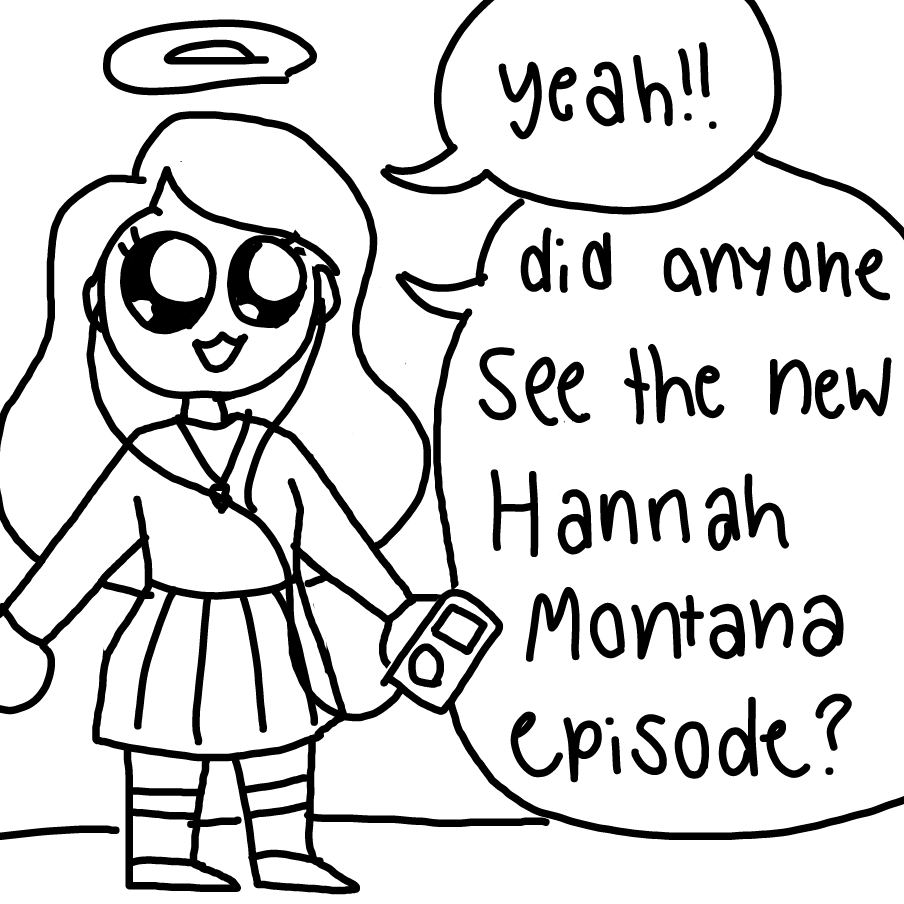 Drawing in welcome to the early 2000s by bumblebeau