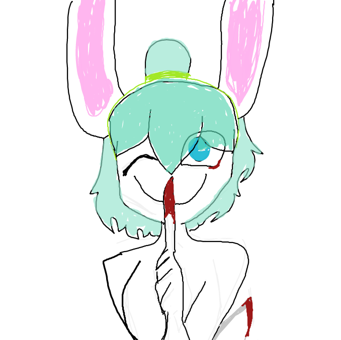 Drawing in something by lucid