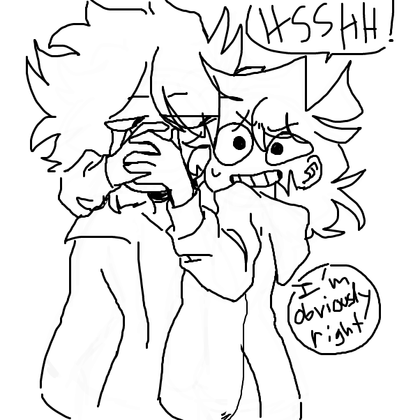 HHHHSHSHSHHSHSDFHKSJAL - Online Drawing Game Comic Strip Panel by RandomDoodler