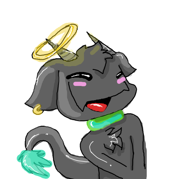 Drawing in 😇 by popitycorn