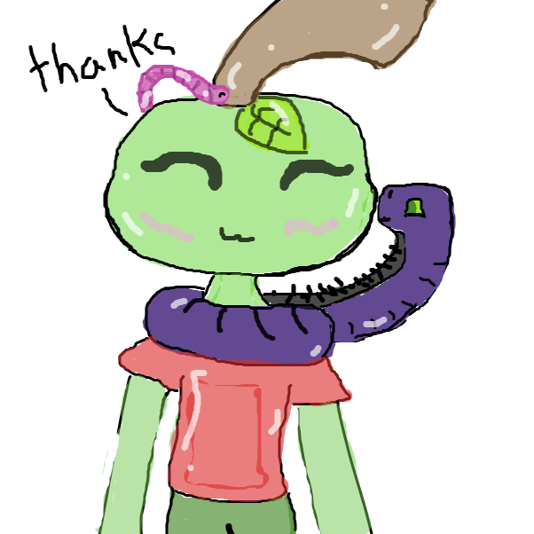 Drawing in hi I'm new by DoodleBug