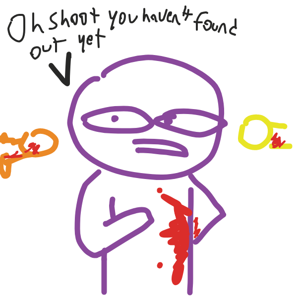 Drawing in Im sorry by Rev