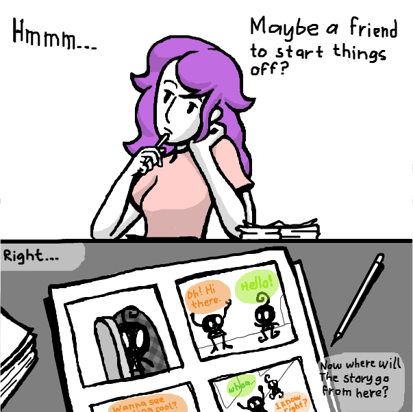 Drawing in idk by SeanTrunks