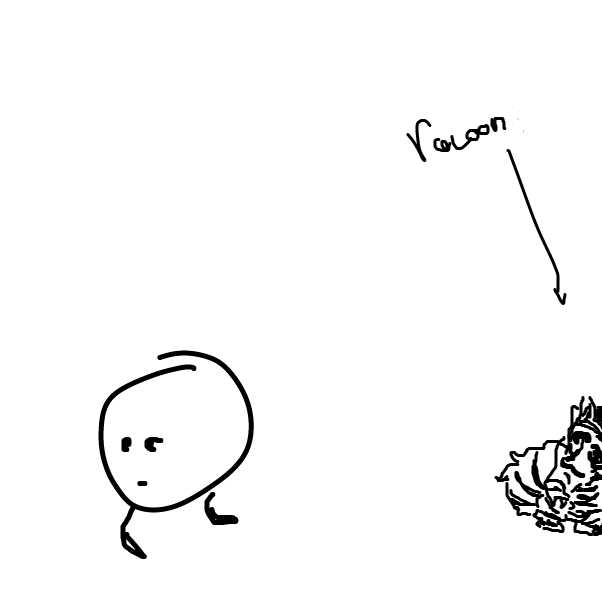 Drawing in Jimmy makes a friend by Davidguyette