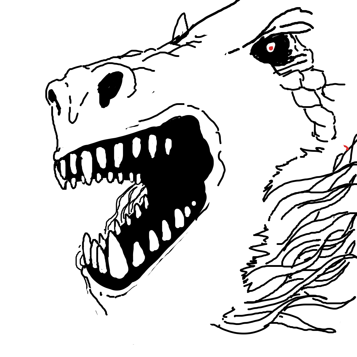 Drawing in Dragon by Paperclips